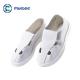 esd protection shoes Pu White blue Shoes Anti-static Esd Pu Esd Cleanroom Shoes With 4 Holes Welcro cleanroom esd shoes