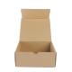 Grey Card Corrugated Soft Cosmetics Folding Box For Cookies Empanada Comb Packaging