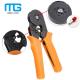 Insulated Cord End  Wire Crimping Pliers 0.25-6.0 Mm2 Capacity 180mm Length