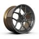 5X112 2 Piece Forged Wheels Center Brushed Metal Polished Bronze BMW X6 M Rims 20 Inch