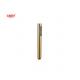 Brass microphone handshower hand shower for shower column brushed golden bathroom silicon nozzle easy cleaning round OEM