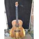 AAAA handmade all Solid apple wood guitars OM body guitar imported wood soundhole EQ acoustic electric guitar