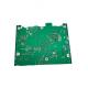 FR4 high frequency PCB, silk screen color is green, minimum trace width/spacing is 3/3mil