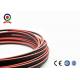TUV Certified Twin Core Solar Cable , 1.8KV DC 2.5 mm Two Core Cable 100m Per Roll