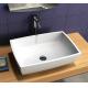 Boat Shape Counter Top Basin Solid Surface Non Porous Seamless Joint