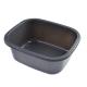 10.5Litres capacity Washing Basin Best Dish Tub Food Sink Strainer Dish Washing TubThick Rectangular Plastic Wash Basins