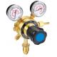 High Flow Stability Compressed Gas Pressure Regulator , Dual Stage Gas Pressure Regulator