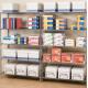 Silver Color Classic Commercial Wire Shelving / Metal Wire Racks For Storage