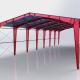 Attractive Design Automobile 4s Shop Prefabricated Steel Structure Building