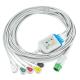 Comen ECG Cable and Leadwires 5Lead IEC Clip 12Pin Connector ECG Cable