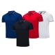 Lightweight Polo Work Shirts Jersey Polo Shirts Sublimation Imprint Attractive