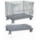 Workshop Metal Wire Mesh Cages , Galvanized Wire Folding Wire Container