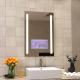 Frameless Illuminated Bathroom Wall Mirror With Touch Screen LCD TV And Defogger