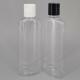 6.76oz 200ml Transparent PET Plastic Mouthwash Disinfectant Bottle