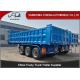 China manufacture 3 axles 25 cubic meters dump trailer for Africa