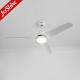 5 Speed 35W Modern 52 Inch Ceiling Fan With Light Remote Control
