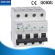 Single Pole Din Rail MCB Circuit Breaker Type B With Overload Protection