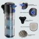 Fully Submersible Aquarium Internal Fish Tank Filter With 3 Stage Filtration Waterflow