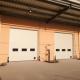 Vertical Lift Roller Metal Exterior Garage Doors Or Sectional Doors For Warehouses And Loading Docks