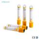 4ml Plastic Blood Collection Tubes Yellow Top SST Tube for serum determinations
