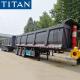 TITAN 30/35 Cubic Meters rock dumper Tipping Trailer dump truck for sale