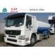 HOWO 6*4 Tank Truck LHD/ RHD ST16 Rear Axles For Transporting Fuel / Water