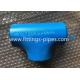 A234GR WP91-S Alloy Seamless Steel Pipe Tee Joint 18 S80 Wear Resistant Pipe Fitting