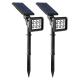 IP65 3.7V 2200MAH LED Solar Landscape Light 300 lumen solar path lights