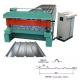 Trapezoidal Metal Roofing Sheet Roll Forming Machine For Zinc Color Steel Ibr Tile