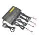 DC12V Multi-functiona 4 Channel Portable Battery Charger Lifepo4 Lead Acid Lithium Battery Charger