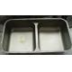 ISO9001 Kitchen Sink Mould One Piece SS Double Bowl Sink