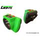 High Brightness 25000lux Led Miners Lamp Waterproof Green ABS/PC Material Impact Resistant
