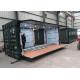 Welded Corrugated Plates Shipping Container Exhibition