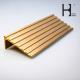 UNS C21000 Brass L Angle Profile Floor Edge Decorative Stair Trim