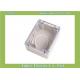115*90*55mm Clear Lid Plastic Waterproof Box for Communication Device