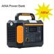 Solar Power Bank for 3C Digital & Small Electronic Devices: AC/Solar/Car Charging, Lithium Battery