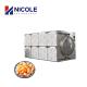 Industrial Rotary Microwave Vacuum Dryer SUS 304 PLC Panel Control