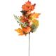 Simulation Fake Holiday Flowers Artificial Maple Leaf Stems Thanksgiving Decoration