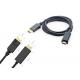 Communication PVC Jacket 5.5mm 500mm HDMI To DP Cable