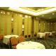 Banquet Hall  Mobile Sliding Soundproof Collapsible Wall Partitioning With Folding Door