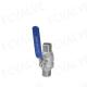 Stainless Steel 304 2PC Ball Valve NPT Thread M/M for Food and Beverage Industry