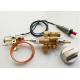 Thermocouple Gas Safety Valve , Brass Gas Grill Safety Valve With Piezo / Battery