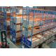 Narrow Aisle Pallet Style Steel Warehouse Storage Racks / Adjustable Selective Rack