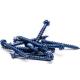 Flat Head Self Tapping Concrete Screws Blue Coating Phillips Self Drilling Screws