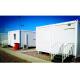 Red Floor Prefabricated Commercial Buildings Multifarious Polychrome For Travel