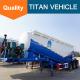 Tri-axle 60cbm 40 ton 60 ton 70 ton dry silo bulk cement bulker tank trailer for sale | TITAN VEHICLE