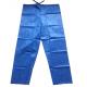 Blue Color Patient Hospital Pants Soft Breathable With Belt OEM ODM