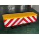 Yellow Color Aluminum Anti Vehicle Barriers For Garbage Truck