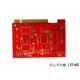 Red Solder Printed Circuit Multilayer PCB Board With ISO 9001 Certification