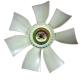DMAX/4HK1/4JJ1/TFR/NKR 700P 4/8 Holes Cooling Radiator Fan Blade Wheel for Truck Pickup